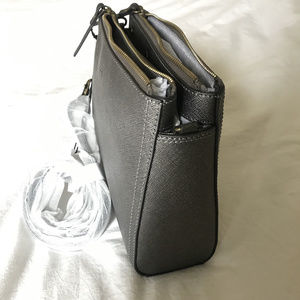 BNWT Lo & Sons Pearl Leather Crossbody Bag